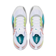 Puma Indoor Court Shoes Playmaker Pro white/multicoloured Men